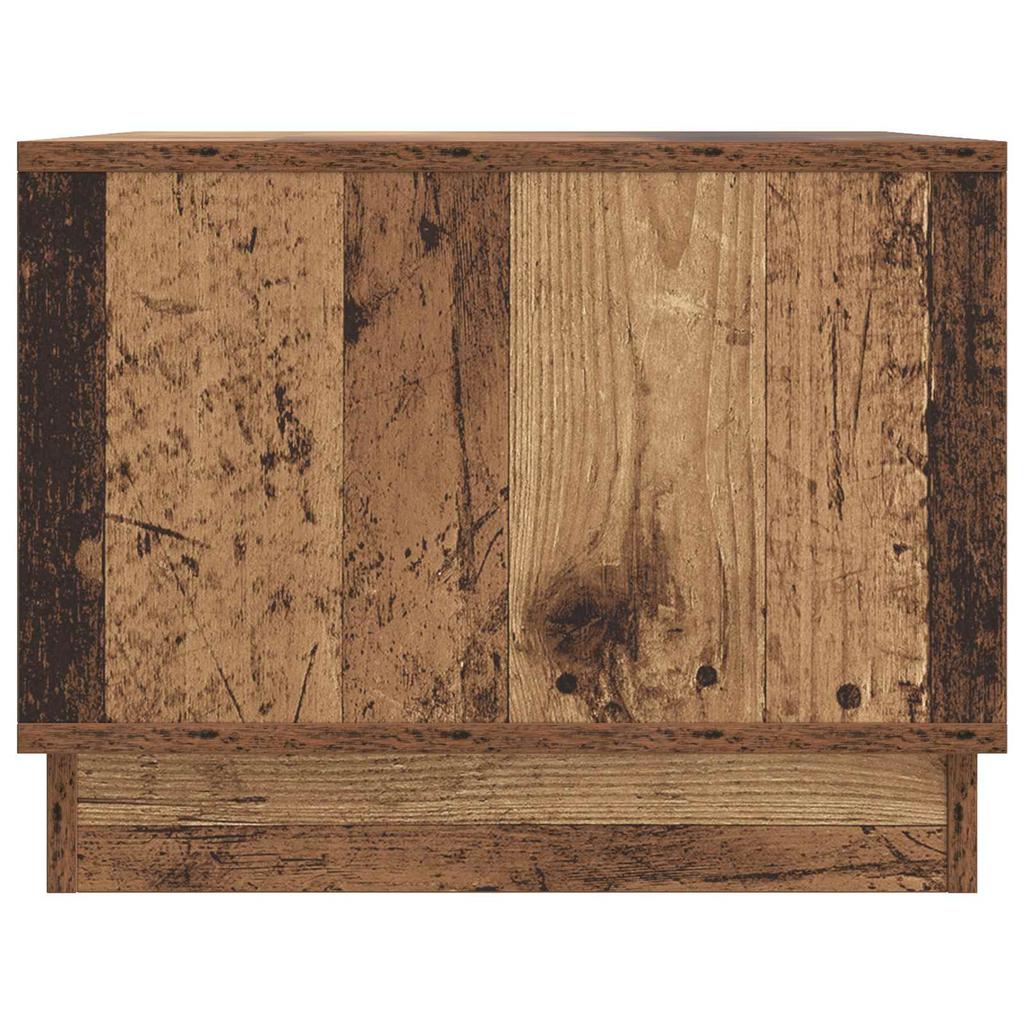 Vintage Style Coffee Table Made of Reclaimed Wood 90 x 50 x 37 cm Engineered Wood