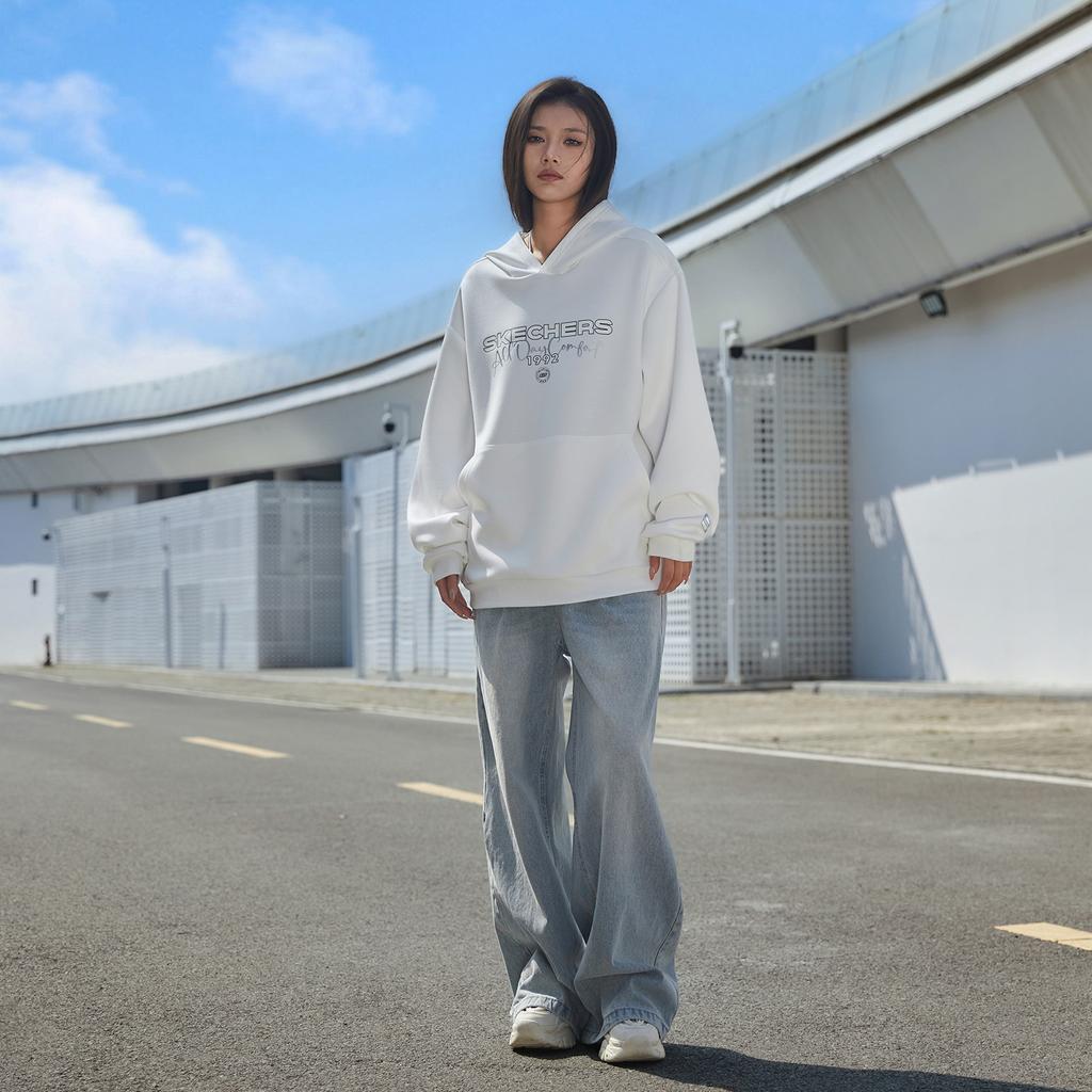 Skechers Sweatshirts Unisex Hooded Moderate Regular L225U182