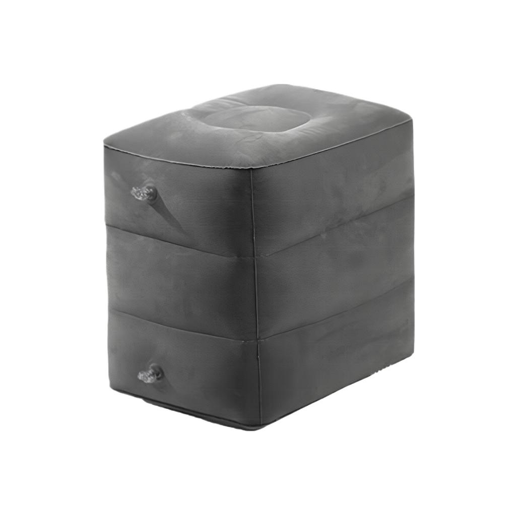 Inflatable Travel Pillow Plant Velvet Foot Pads Comfortable And Durable Inflatable Foot Cushion