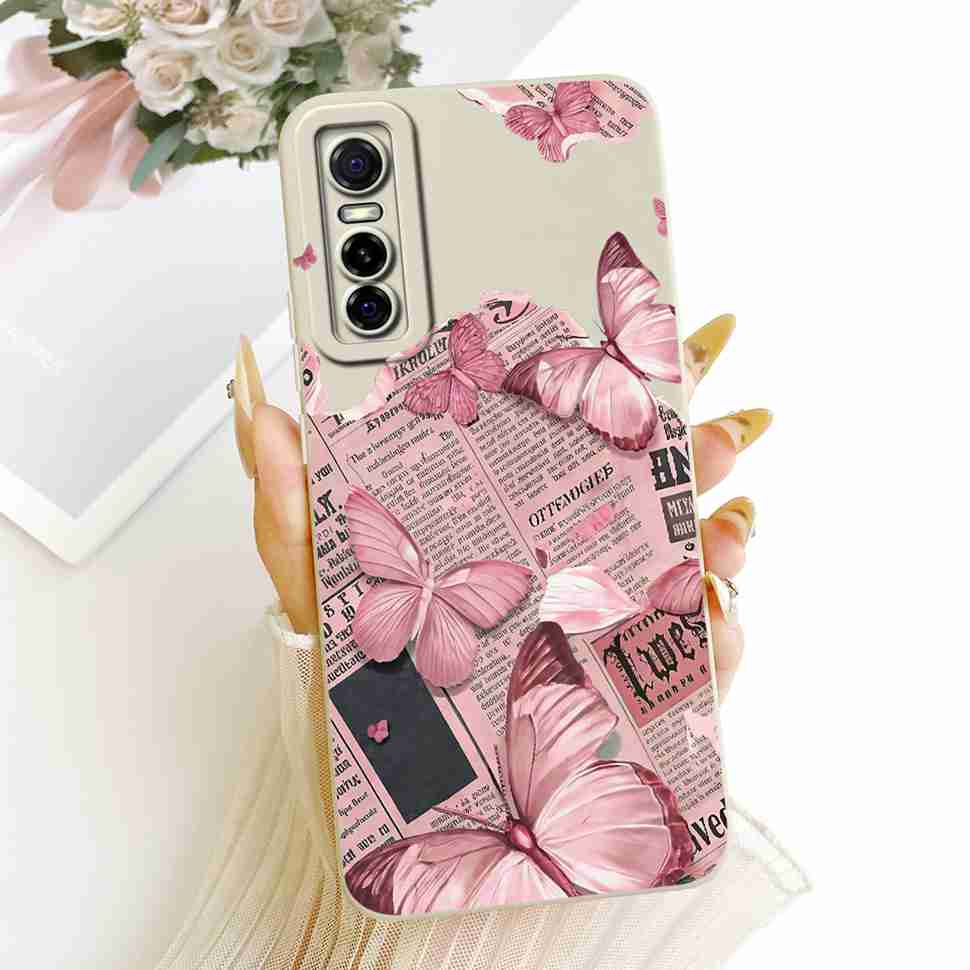 For vivo Y73s 5G V2031A Case Luxury Painting Silicone Back Cover For Vivo Y73S Y 73s 5G 6.44" Mobile Phone Protection Cases