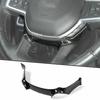 For 1500 Dodge Ram 18+ Carbon Fiber Steering Wheel Frame Trim Cover Accessories