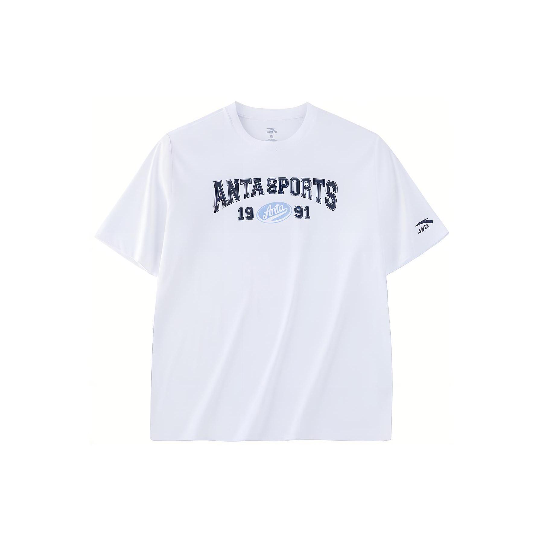 Anta Life Collection T Shirt Men s Snowflake White 152338101-1 XXL