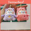 Fluffy Cat Keychain Plush Doll Super Soft Stuffed Keyring Accessory