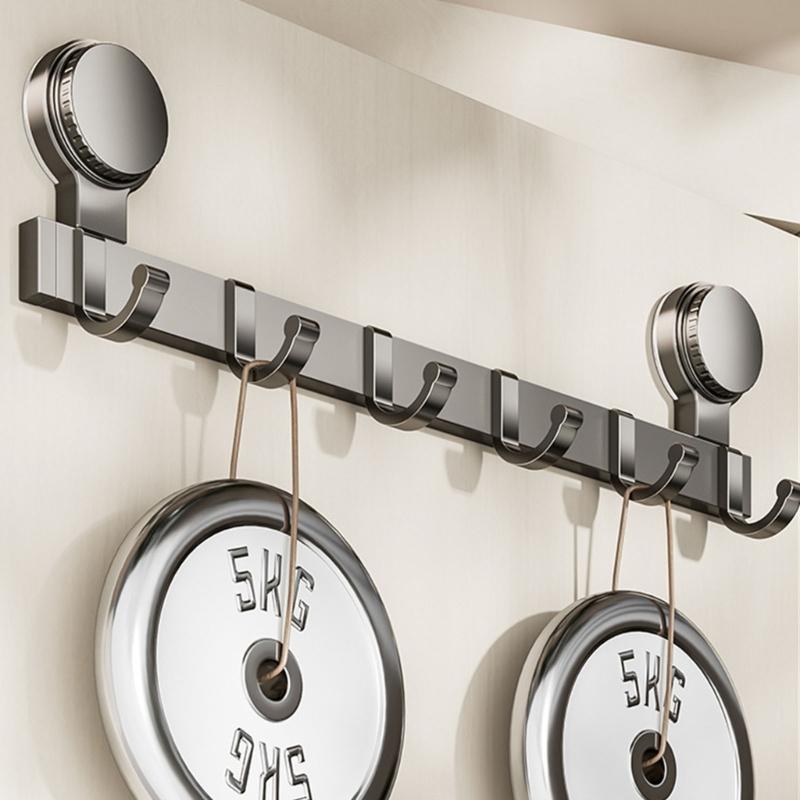Strong Suction Cup Hook Strong Load-bearing Adhesive Rack Hook for Bathroom And Kitchen Organization