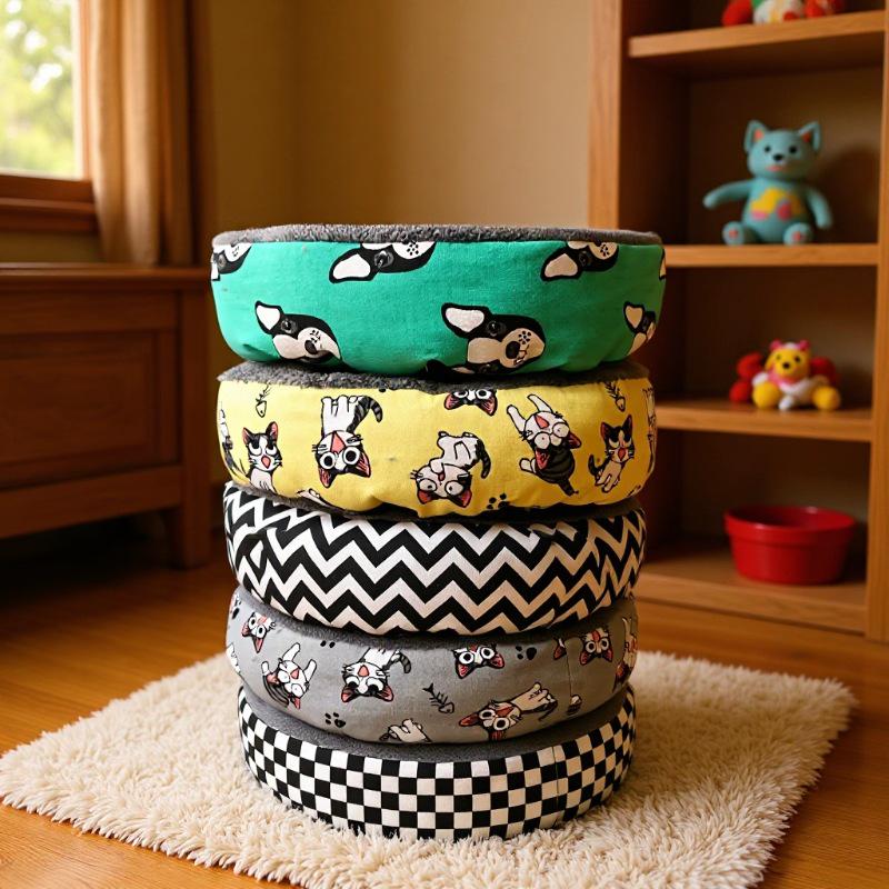 Waschbare, dicke Haustierbettmatte für alle Jahreszeiten für Katzen und Hunde