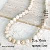 Versatile White & Turquoise Spacer Beads for DIY Jewelry Making - Bracelets, Necklaces, Accessories