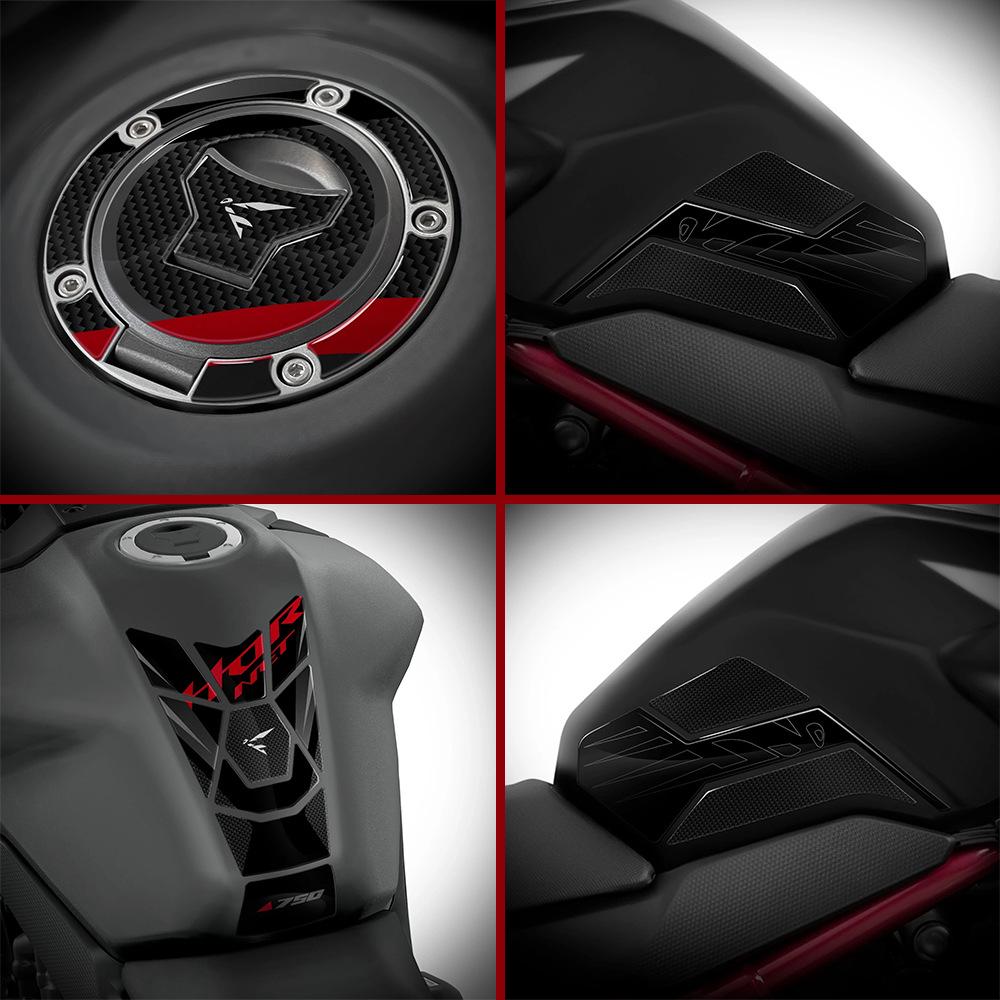 Honda CB750 Hornet 2025 Waterproof Epoxy Tank 3D Anti-Scratch Sticker Set