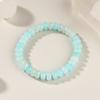 Festive Gifts Blue Kyanite Abacus Beaded Bracelet Calming Fashion Jewelry For Men And Women Daily Wear Simple Versatile Accessory
