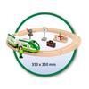 BRIO (Brio World) Train Starter Set, Wooden Tracks, Train, Steam Locomotive, 33847