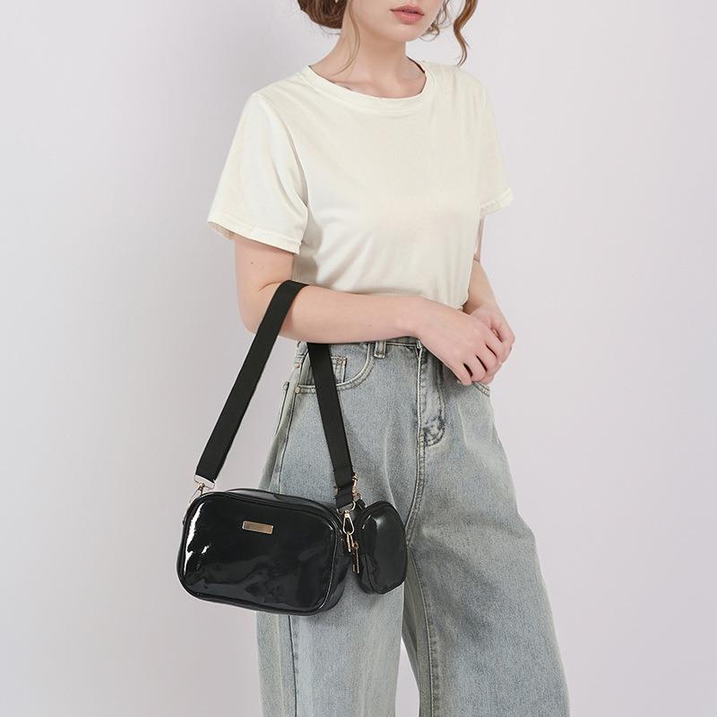 New Messenger Bag Mother and Child Bag Lis Ag Bag Women's Fashion Sequins Solid Color Fashion Women's Bag