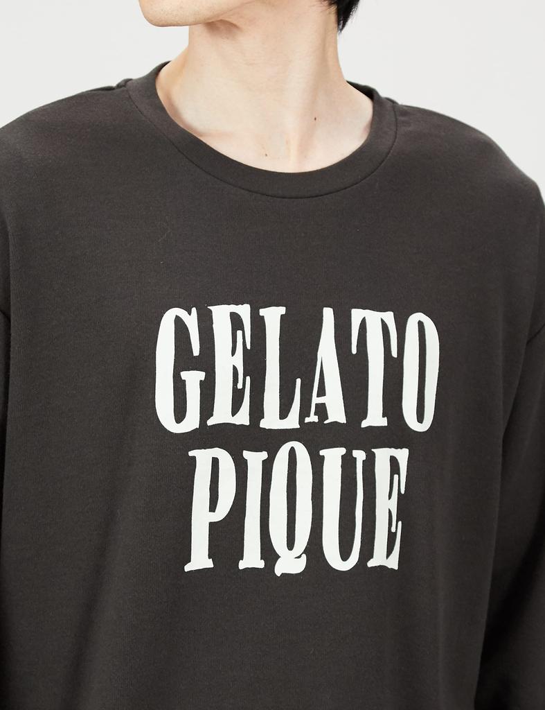 Gelato Pique Homme Fluffy Cut and Sew DGRY L Pullover, PMCT224325, Men's
