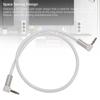 90 Degree Angle Stereo Auxiliary Cord Stereo Sound Support Male To Male Aux Cable  for Headphone