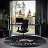The Witcher Printed Round Rug Carpet Chair Rug Area Rug Entryway Doormats,for Office Chair Living Room Bedroom Kitchen Room.