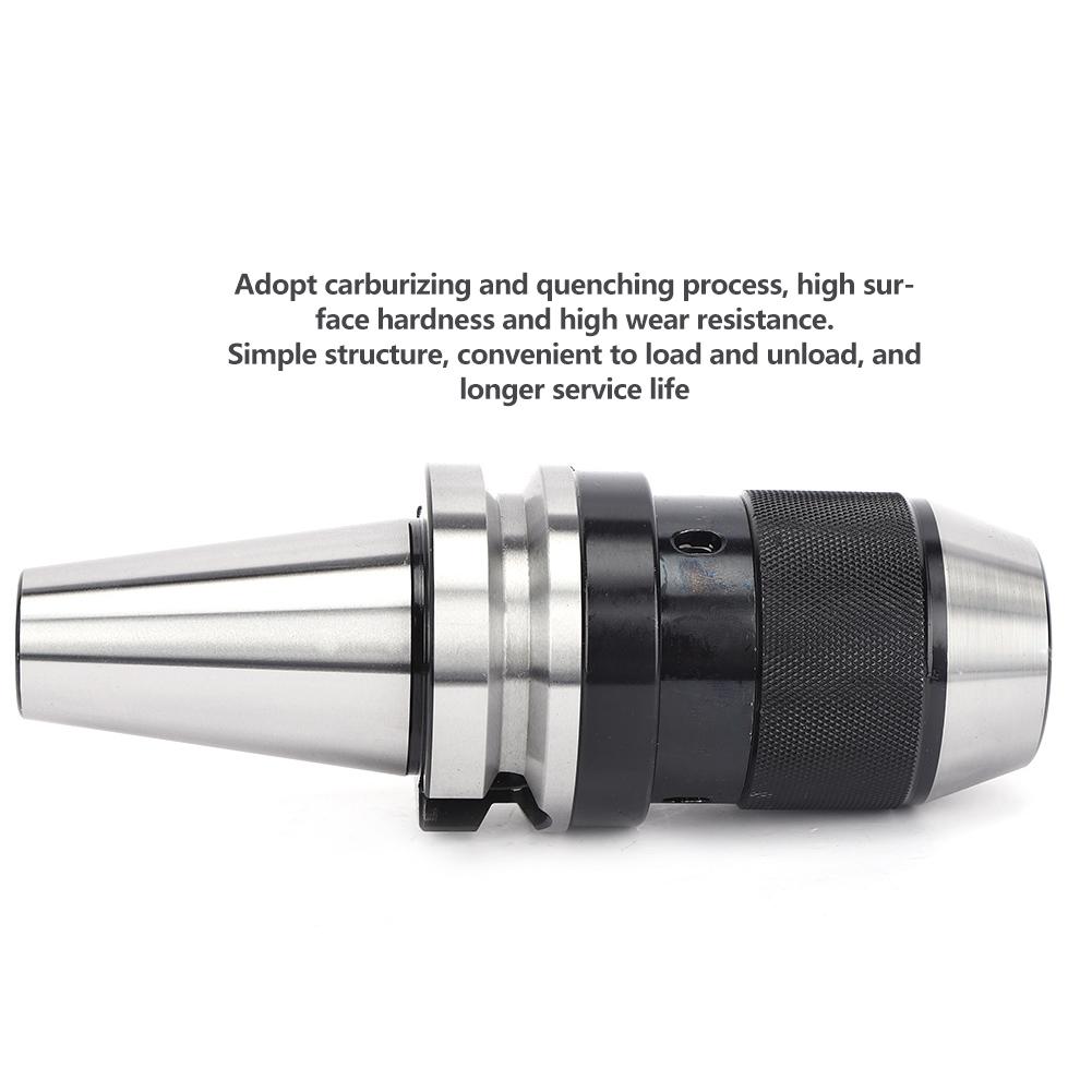 Mandrină de burghiu integrată pentru mașină de frezat CNC din oțel rapid BT40APU16100