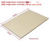 1 PZ Vetro porta camino stufa a legna ceramica microcristallina trasparente Resistente alle alte temperature Vetro spessore 4mm/5mm