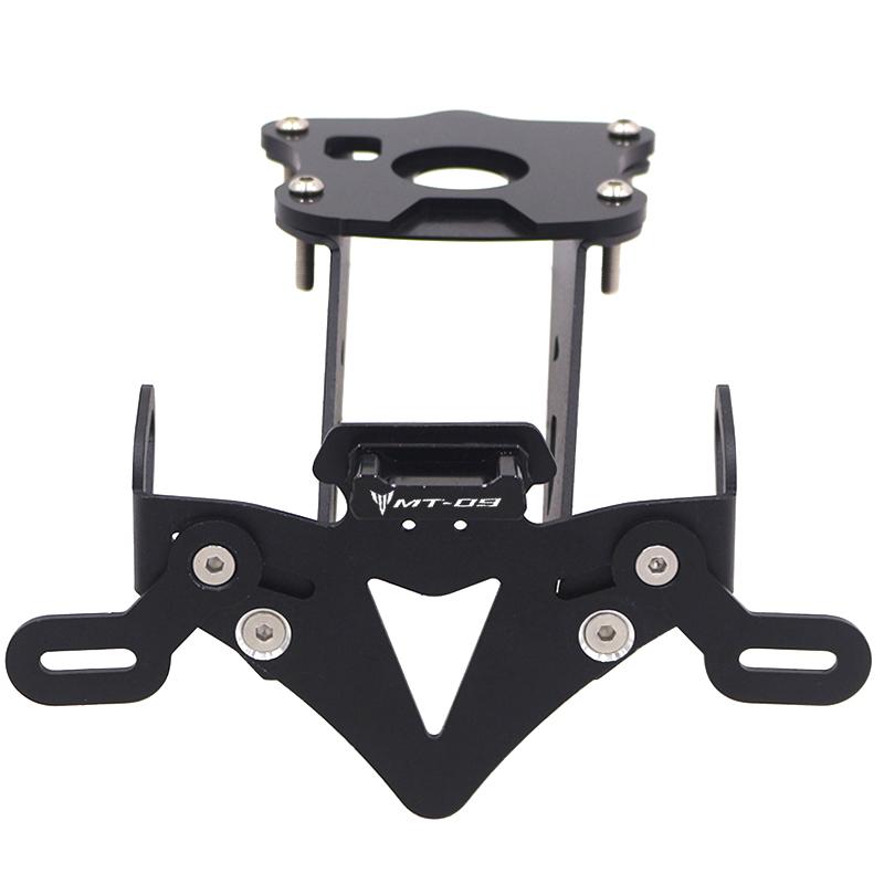 

Задний держатель номерного знака мотоцикла, кронштейн, хвостовое аккуратное крыло, сепаратор для YAMAHA MT-09 MT 09 MT09 2023Year Black