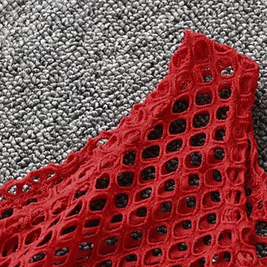 New Women's Sexy Mesh Sleeveless See-Through Round Neck Tank Top