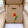 Light Luxury Micro-Inlaid Real Gold Peacock Open Screen Necklace Women'S New Collarbone Chain Light Luxury Niche Design Sense