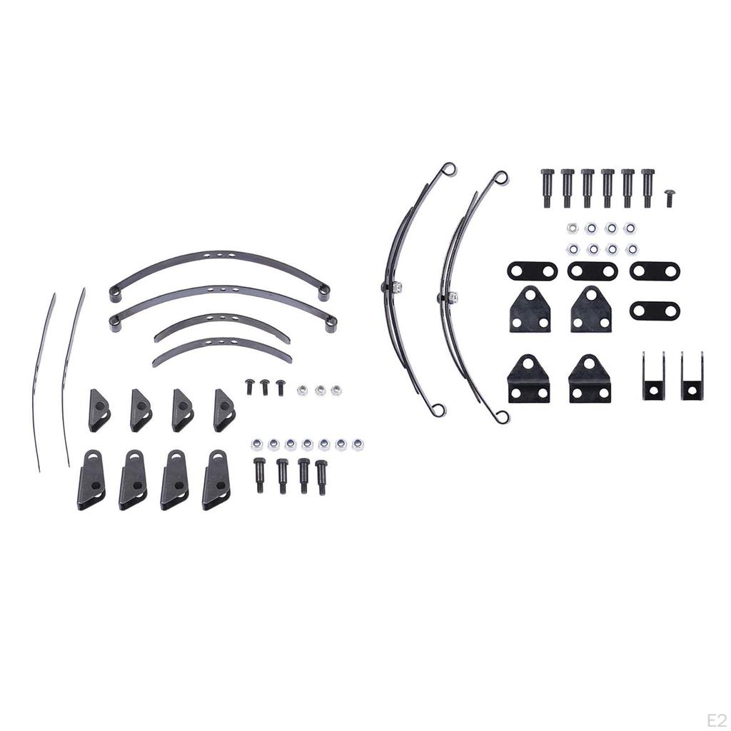 Kit :14 Scale RC Tractor, S Set Chassis Suspencion /14 Car Upgrade Parts