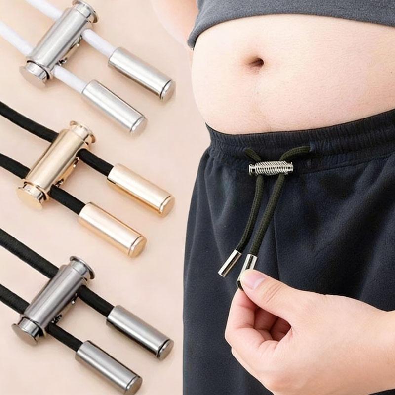 10 Stück Starkes Elastisches Band Jogginghosen Taille Kordelzug Band Mit Einfädelhilfe Kordelzugverschluss Stopper DIY Nähband Zubehör