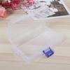 Flip Cover Transparent Storage Box Rectangle Sewing Storage Box  Jewelry Storage