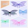 2025 Girl Butterfly Wing Colorful Adult Children Fairies Wing Costume Halloween Decoration Halloween Party Supplies