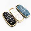 Auto Keyless Fob Shell For Ford S-Max Explorer Ranger F-150 Mondeo Galaxy 3 Button Tpu Car Remote Key Cover Case Protector