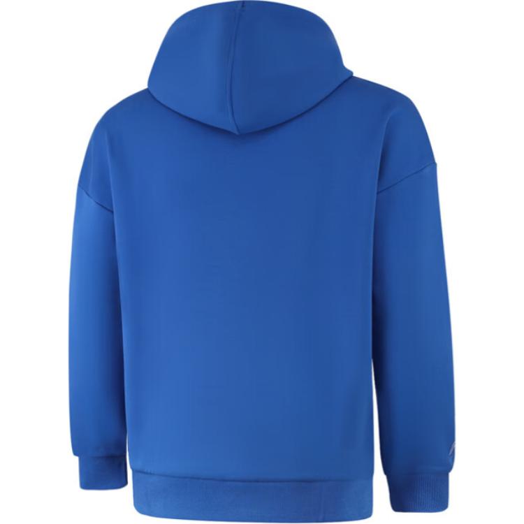 Li-Ning Comfortable Casual Hooded Sweatshirt Unisex Sweatshirt Light-Blue AWDUD09-4