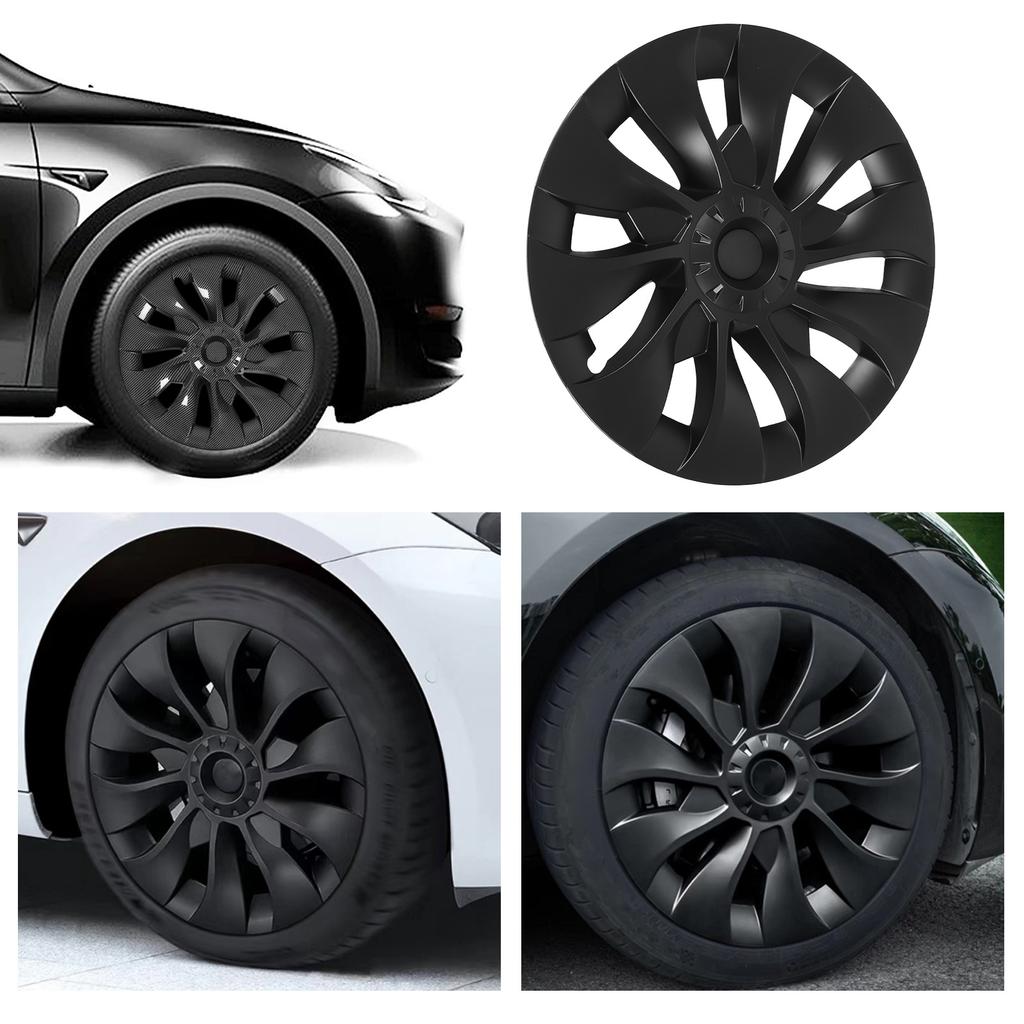 4pcs 18in Wheel Hub Cover Symmetrical Wrap Hub or T Replacement for 2017 to 2023