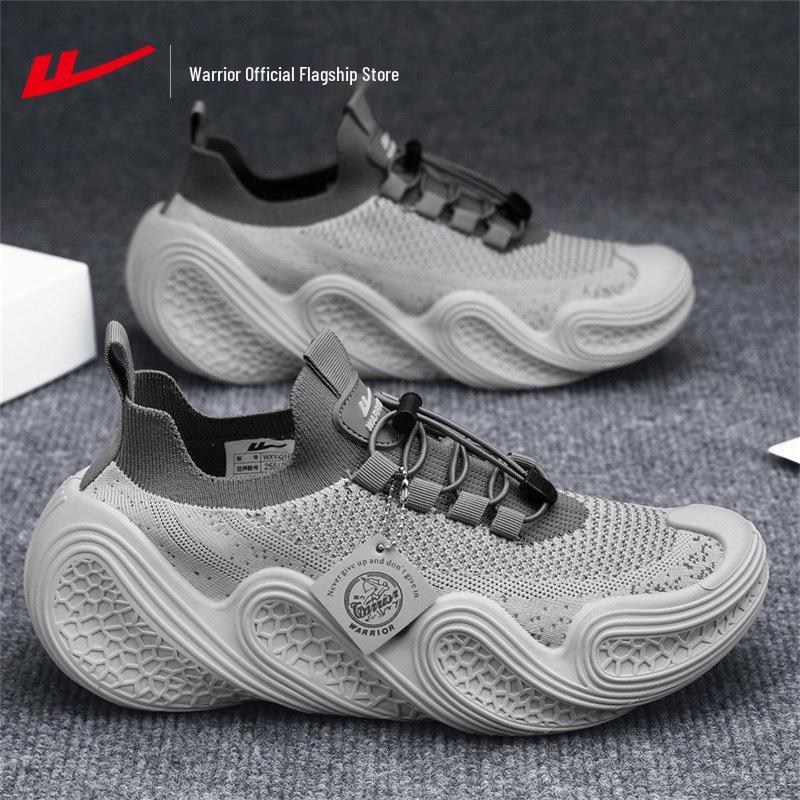 Warrior Men s Mesh Breathable Thick Sole Casual Dad Shoes Spring/Summer 2026 42