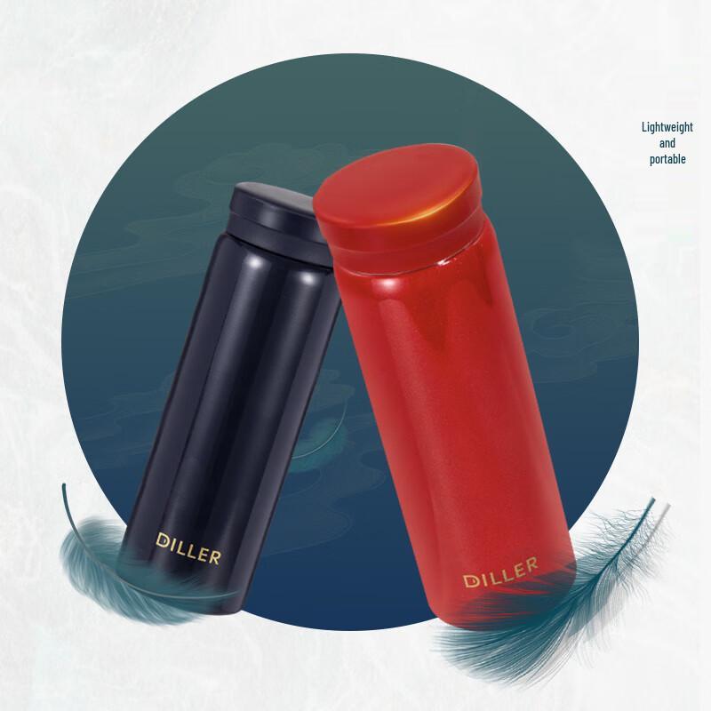 Dilebei Mini Portable 316 Stainless Steel Thermos Cup