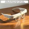 Hands Free LED Magnifying Glass With Light USB Rechargeable Magnifier  Close Work