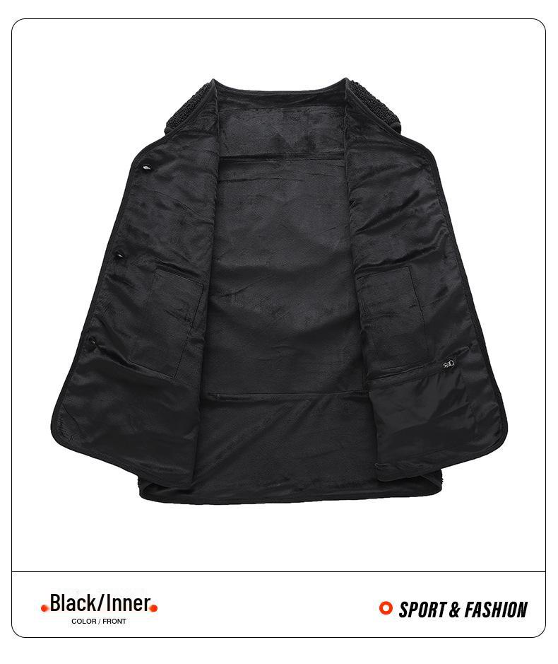 Smart Carbon Fiber Heated Vest - Warm Teddy Fleece for Autumn & Winter