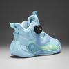 Boys Basketball Shoes Kids Outdoor Indoor Sports Training Sneakers With Anti-Slip Sole Shock Absorption Lightweight Breathable