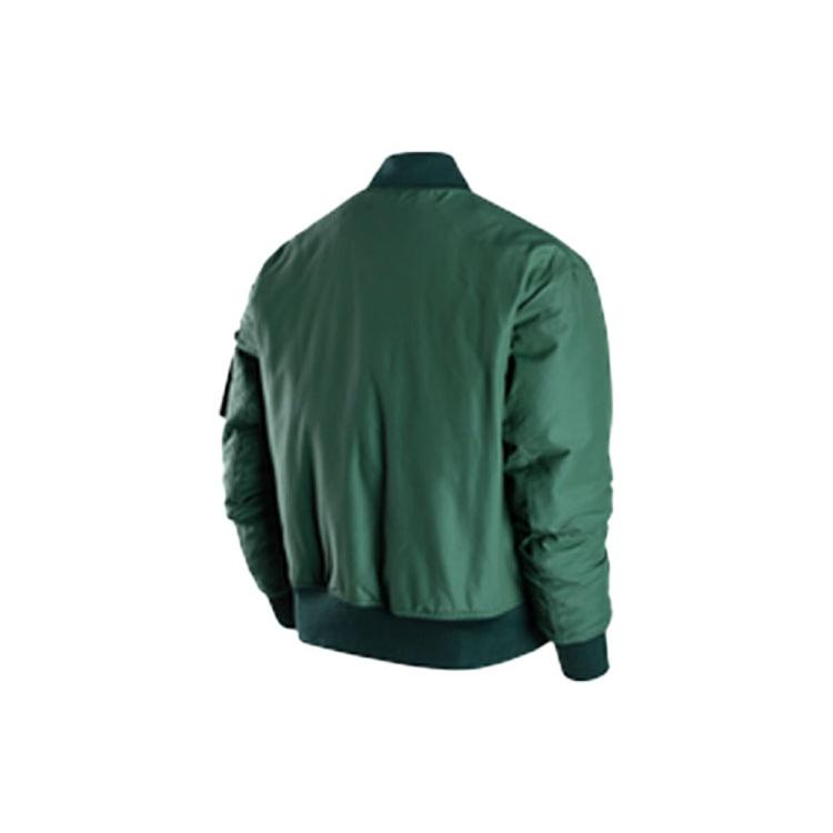 Herren Air Jordan Essentials Ma-1 Wende Flieger Gewebt Gepolstert Kleidung Grüne Jacke DA9797-333