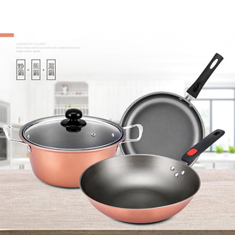 WODHO Saxony Faust Three-Piece Cookware Set