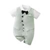 Heren Korte Mouw Zomer Romper voor Pasgeboren en Baby Jongens (0-1 Jaar) - Babykleding