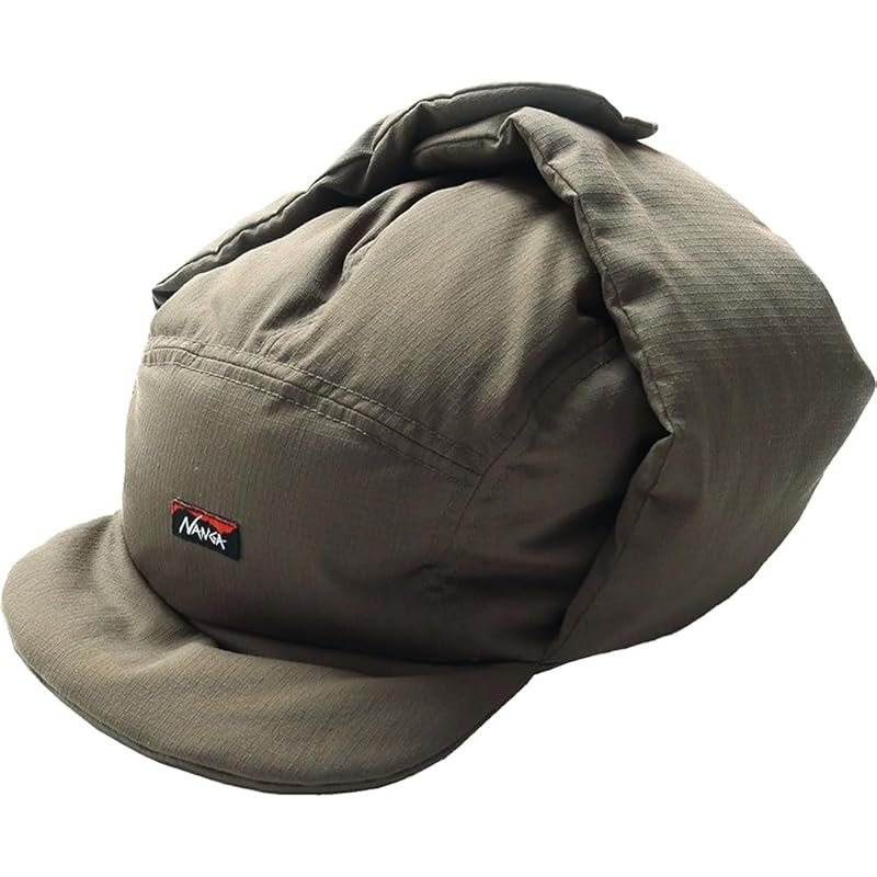 

[Nanga] Hinok ripstop down earflap cap NA2441 army green