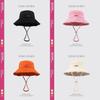 Sun Protection Bucket Hat With Wide Brim For Women Summer Uv Shield Female Sun Hat