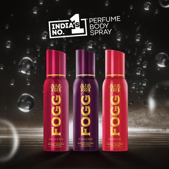 FOGG Paradise Deodorant ohne Gas für Frauen, Langanhaltendes Parfüm Körperspray, 2 x 150ml (Packung mit 2)