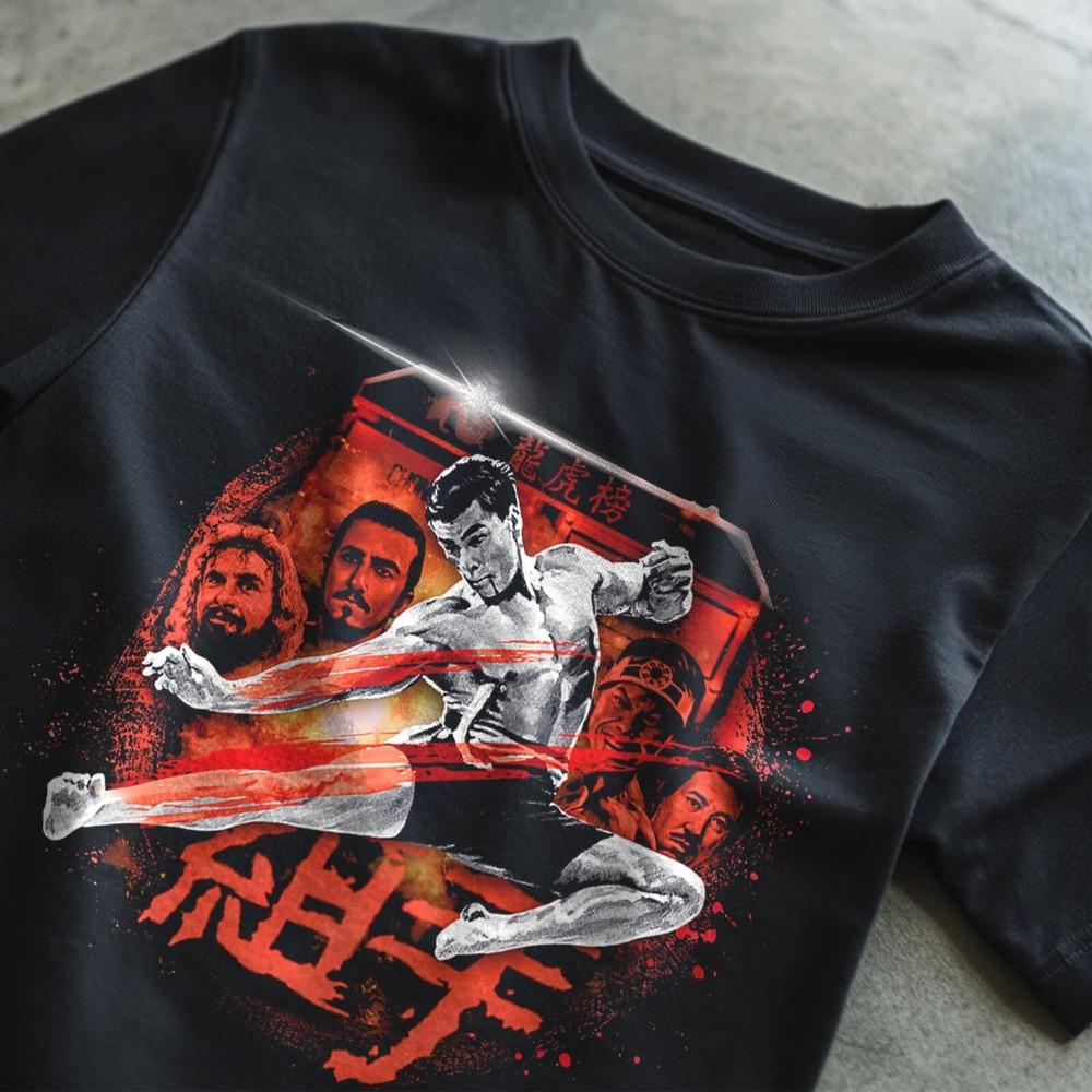 

Кикбоксер Кровавый спорт Леон Ван Дамм Футболка Кумите Чонг Ли Фрэнк Дакс Ж.-К.В.Д. S