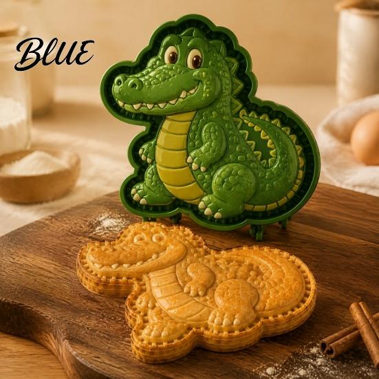 Kitchen Gadgets for Baking Holiday Mini Hand Pie Molds Animal Filled Press Baking Easy Release Dough Molds Reusable Non-Stick Cutter And Shaping