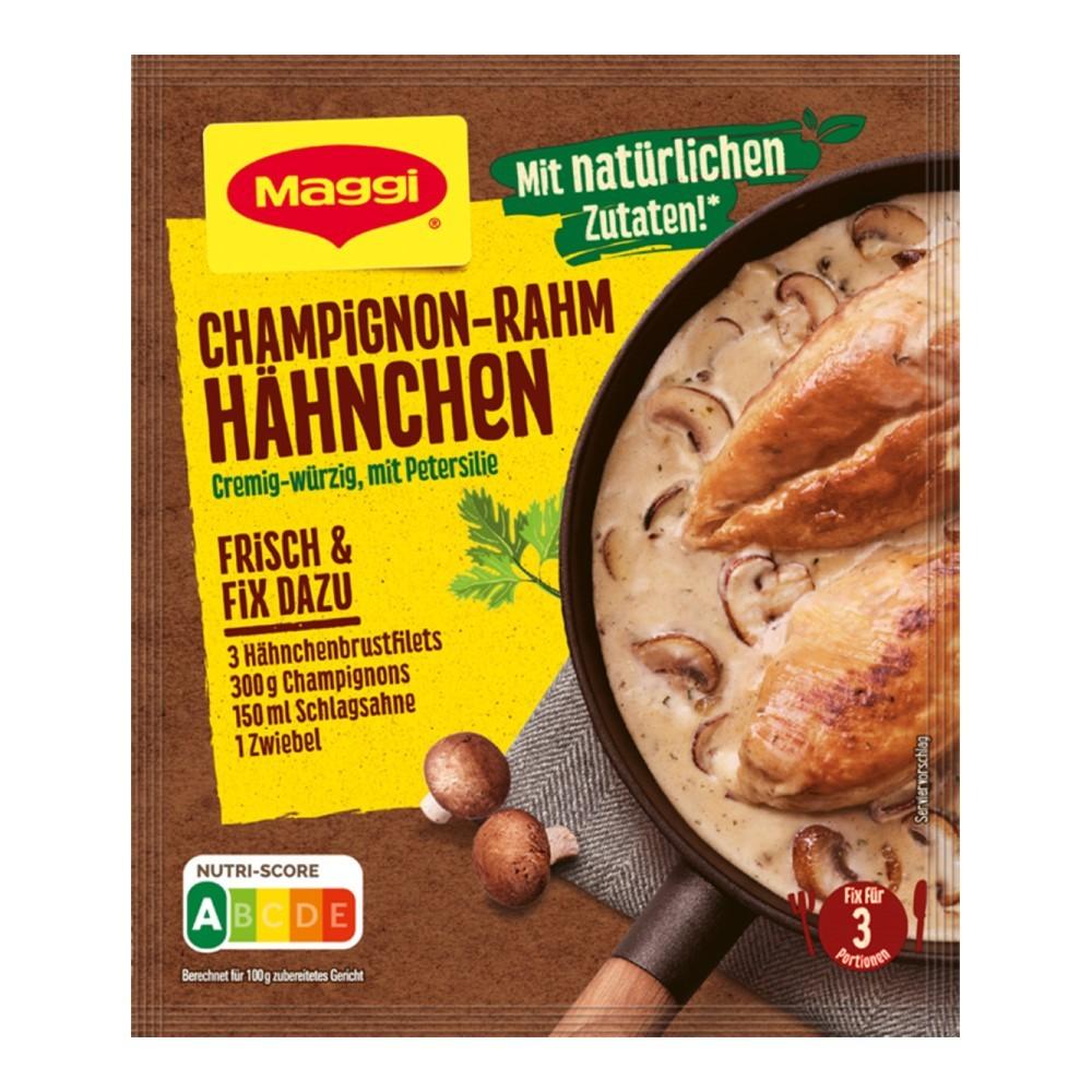 German Maggi Cooking Sauce Fix - Mushroom Cream Chicken 36G (3 Portions)
