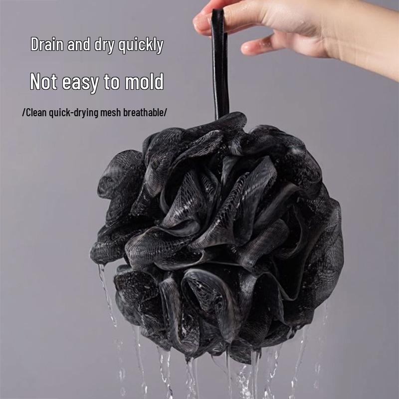 Pánská exfoliační koupelová houba: Pěnicí ručník ve tvaru květu