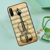 Coole Musikgeige für Huawei Nova 12i 12s 7i 8i 11i 9 10 SE Y90 Y60 Y70 Y72 Y61 Y91 P30 P40 Lite P60 Pro Hülle