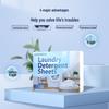 Concentrated Stain-Removing Laundry Sheets - Portable and Effective