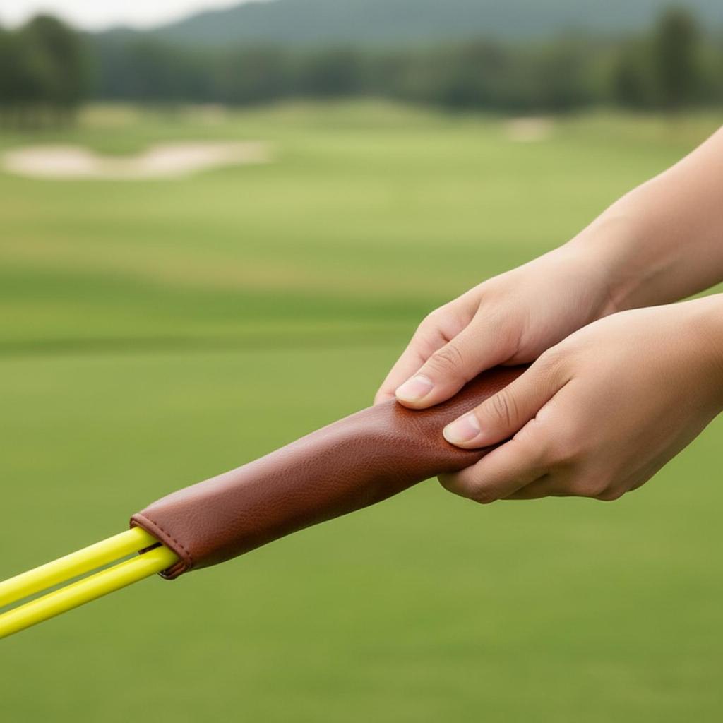 Alignment Stick Protector Wipe-Clean Direction Rod Cover Slim for Golfers