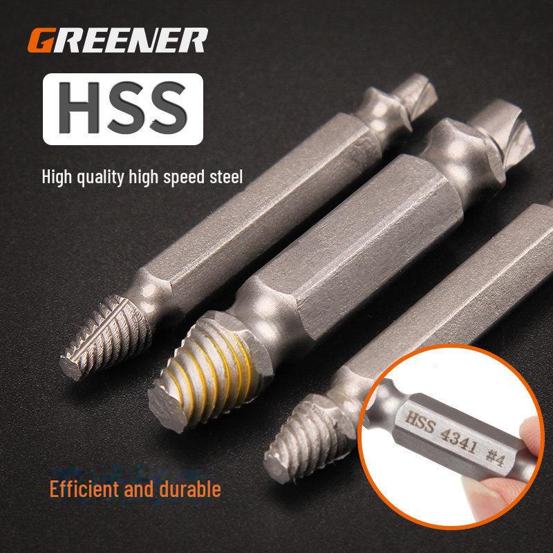 Green Forest Double-Head Wire & Screw Extractor Tool