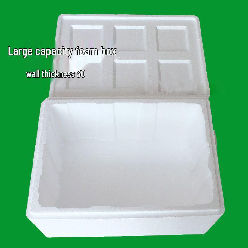 Extra Large Insulated Foam Box for Vegetables - Ideal for Cold Storage and Heat Preservation