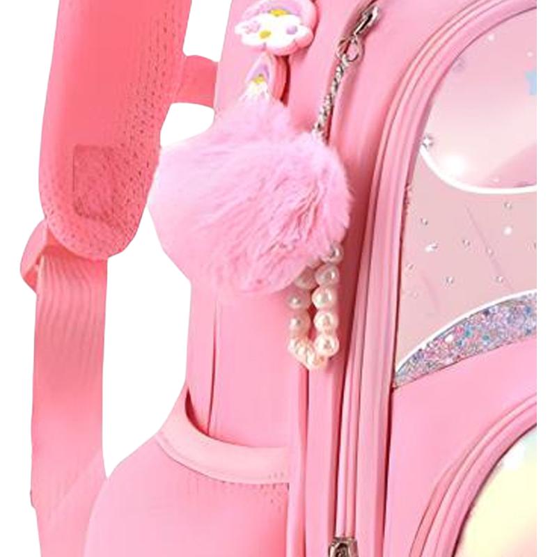 New Sanrio Polyester Student Bag Regular Kids' My Melody Pink/Kuromi Purple MH-DB66109